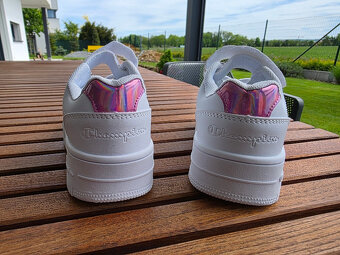 DĚTSKÉ SNEAKERSY CHAMPION RD18 PLATFORM GLITER UNISEX VEL 30 - 4