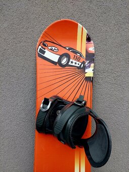 Snowboard GRAVITY, 130 cm + boty - 4