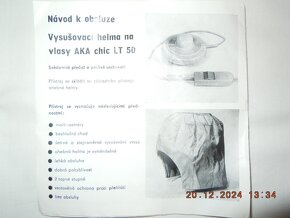 Vysoušecí helma na vlasy - 4