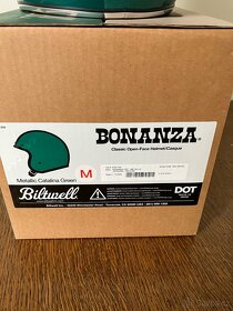 Helma Přilba Biltwell Bonanza Catalina Green M - 4