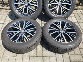 Alu kola vw 5x112 r16 6,5j et46 pneu 205/55/16 - 4