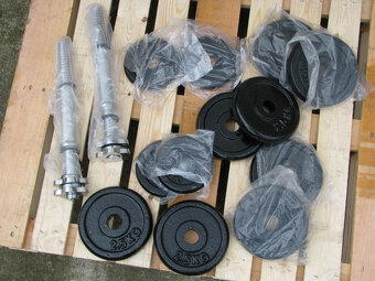 Jednoručky činky 2x15kg za 1990,-Kč - Plzeň - 4