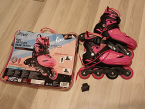 Kolečkové brusle - rostoucí (vel. 32 - 36) - 4