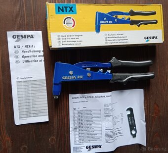 Ruční nýtovací kleště 260mm Gesipa - 4