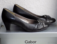 Luxusní kožené kvalitni botky GABOR VEL. 4 ½ 4,5 37 ½ 37,5 - 4