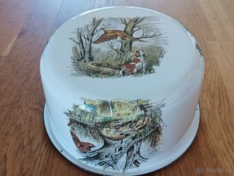 SMALTOVANÝ VINTAGE HRNEC JAPY FRERES FRANCIE - 4