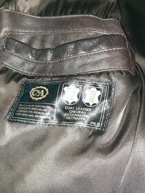 Pánská kožená bunda vel. 54 - 4