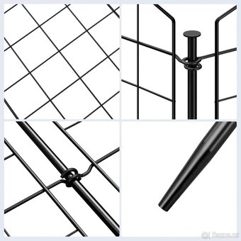 WOLTU jezírkový plot, zahradní plot - 4
