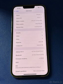 iPhone 13 Pro Max 256GB Gold - 4