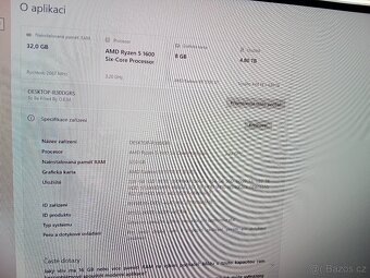 Herní PC Ryzen5 1600 Windows 10 - 4