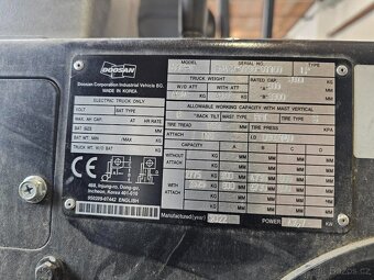 Vysokozdvižný vozík DOOSAN G30P-7 - 4