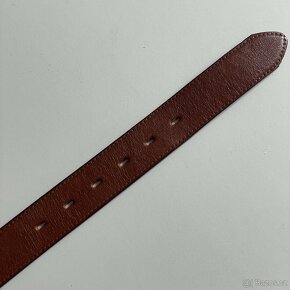 Pánský kožený pásek 80cm - Špongr - 4