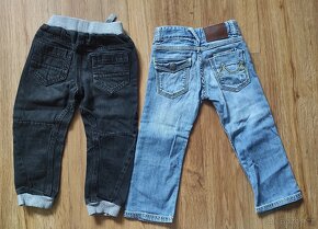 Set - kalhoty / džíny a tričko vel. 98 (Mexx, George, Zara) - 4