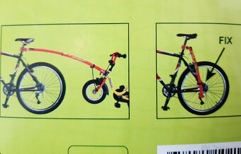 Tažná tyč Trail Gator na dětské kolo - kompletní - 4