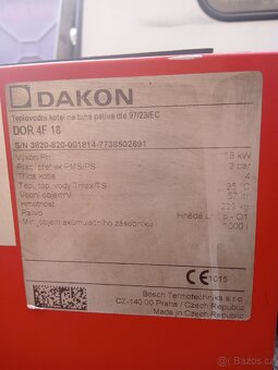Kotel na tuhá paliva Dakon DOR 4F 18 - 4