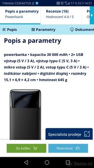 Powerbanka Baseus Bipow 30000mAh - 4