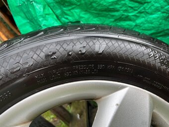 Alu kola Seat 5x112 215/55 r16 + pneu - 4