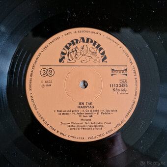 LP vinyl, Marsyas - Jen tak (1984) - 4