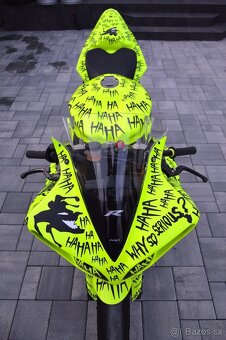 Yamaha R1 2011 big bang okruhovka - 4