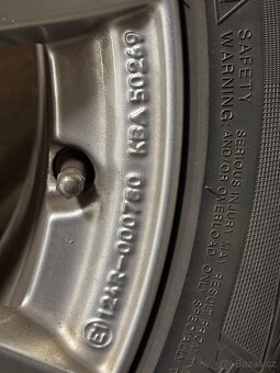 Sada 4 ALU kol Borbet + zimní pneu - 4