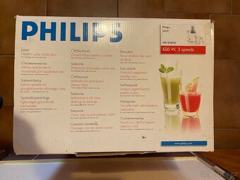 Odšťavňovač Philips juicer HR1858/00 - 4