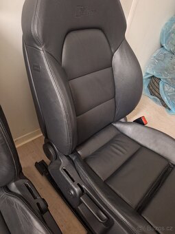 Audi A6 c6 4f sline s-line sedacky kozene - 4