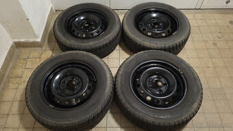 Téměř NEJETÁ zimní kola 15" 5x114,3 Hyundai ix20, Venga - 4