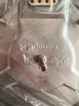 PLOTNA LITINOVÁ D = 180 MM, 230 V, 1500 W - 2 ks - 4