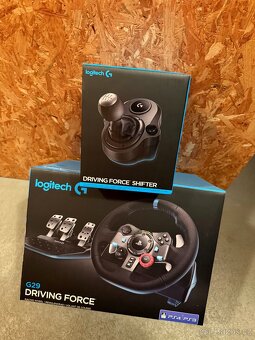 Závodní set – Logitech G29 + řadička + Playseat Challenge - 4