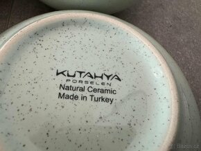 Sada porcelánových talířů a misek Kütahya Porsele - 4