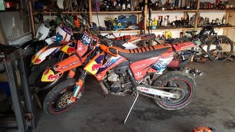 Motardová kola KTM EXC + Brzdový adaptér - 4