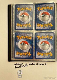 Kusové karty TCG Pokémon STARÉ 10-15LET (ORIGINÁL) - 4