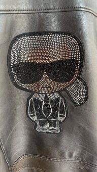 Kožená bunda Karl Lagerfeld - 4