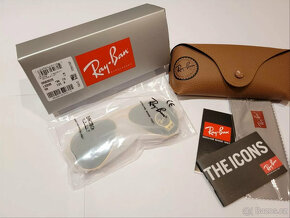 Ray-Ban Aviator Classic 58/14/135 Glass G-15 ITALY - 4