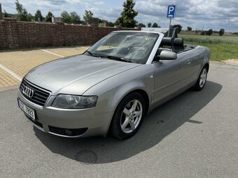 Audi A4 B6 2.4i 125kW kabrio rv.2004•Najeto 240tkm•NOVÁSTK - 4