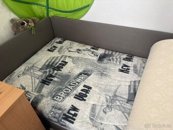Čalouněná válenda Kolorado s úložným prostorem 90x200 - 4