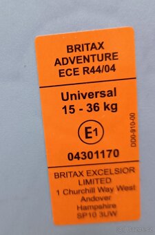 Prodám autosedačky Britax a Cybex - 4