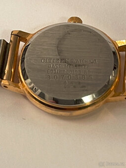 Damské hodinky Citizen, pružný náramek, nova baterka - 4