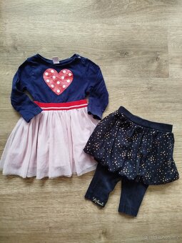 Balíček dívčího oblečení, velikost 74/80 - 4