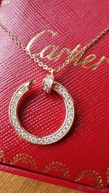 Náhrdelník Cartier Hřebík s kamínky - 4