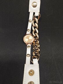 Dámské hodinky Quartz bílé - 4