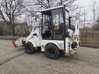 Mini traktorbagr, vaha 3.6t. - 4