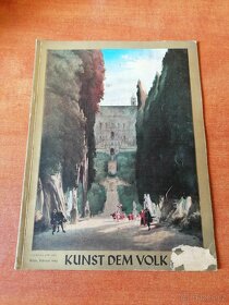 Starý historický časopis KUNST DEM VOLK - 4