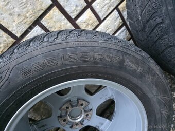 Alu kola Volvo XC60 17" + zimní pneu Nokian - 4