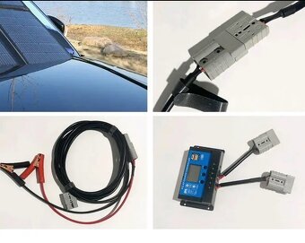Solární panel outdoor přenosný skládací 200 W - 4