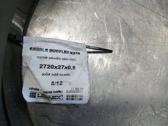 Pilový pás Eberle DUOFLEX MX55 2720x27x0,9 mm - 4