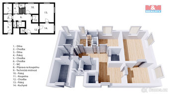 Prodej rodinného domu, 244 m², Pazderna - 4