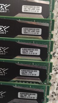 Ramky 8GB DDR3 2400 a 1600 XMP i bez XMP s chladičem - 4