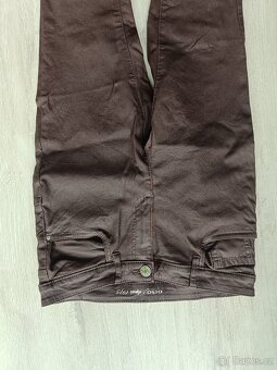 Koženkové kalhoty Orsay vel. 36 - 4