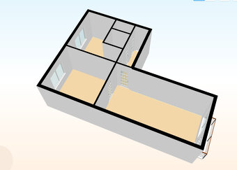 Pronájem, byt 2+1, 55 m², Kraslice, ul. Pohraniční Stráže - 4